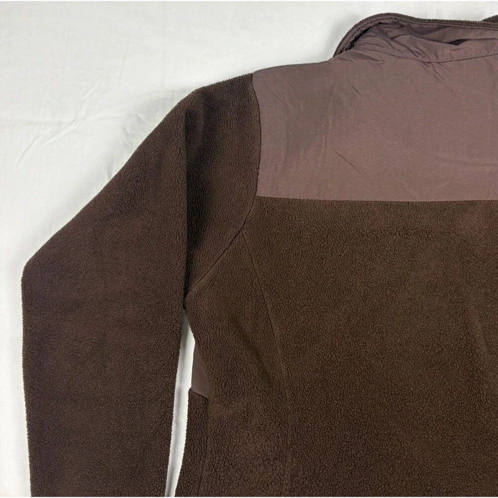 The North Face Men's Denali Polartec Fleece Jacket Large Brown Y2K Vintage 2007